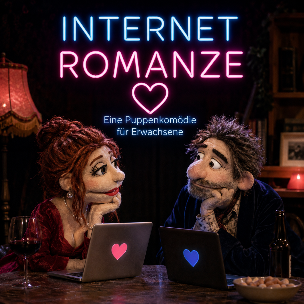 Motiv zum Stück Internet-Romanze